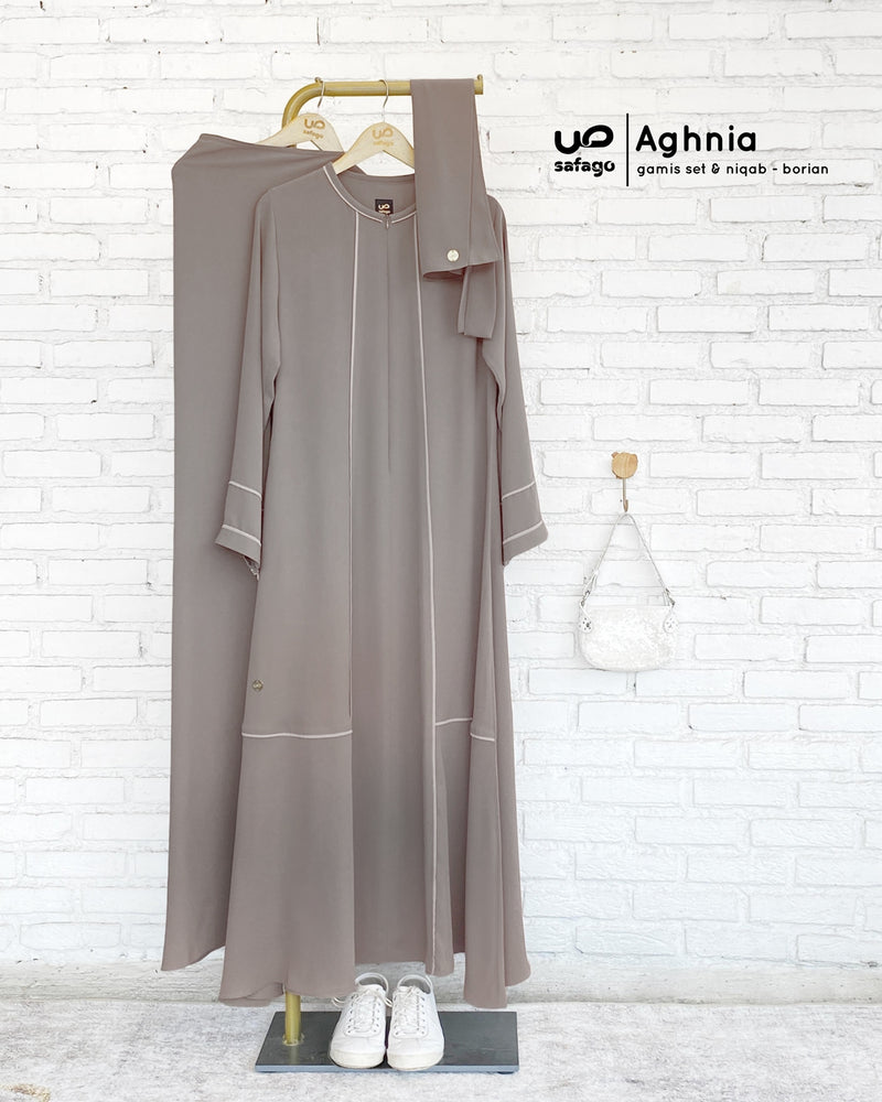 Aghnia Set Borian (niqab dijual terpisah) - 20