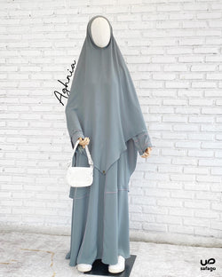 Aghnia Set Loden (niqab dijual terpisah) - 20