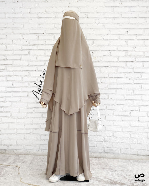 Aghnia Set Oat (niqab dijual terpisah) - 20