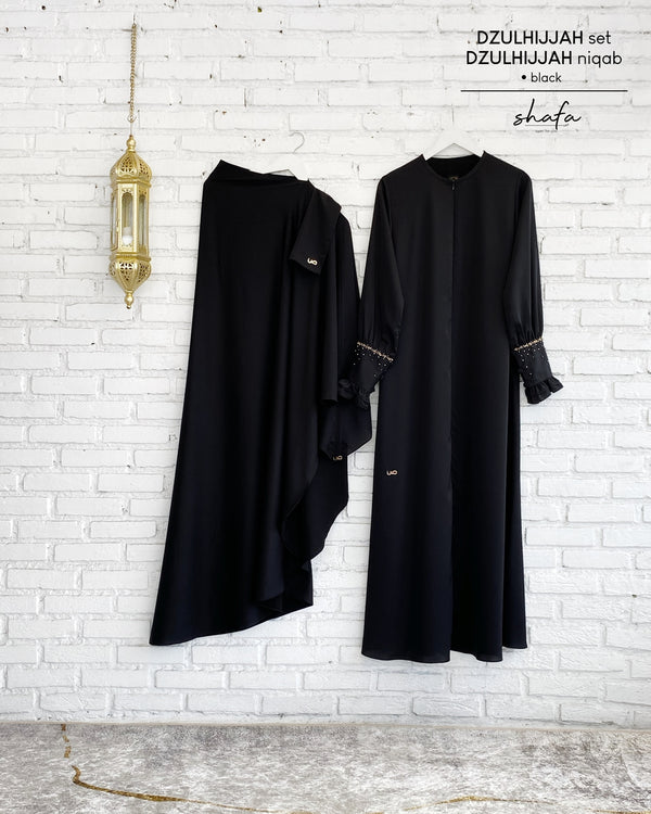 Dzulhijjah Set Black (niqab dijual terpisah) - 20
