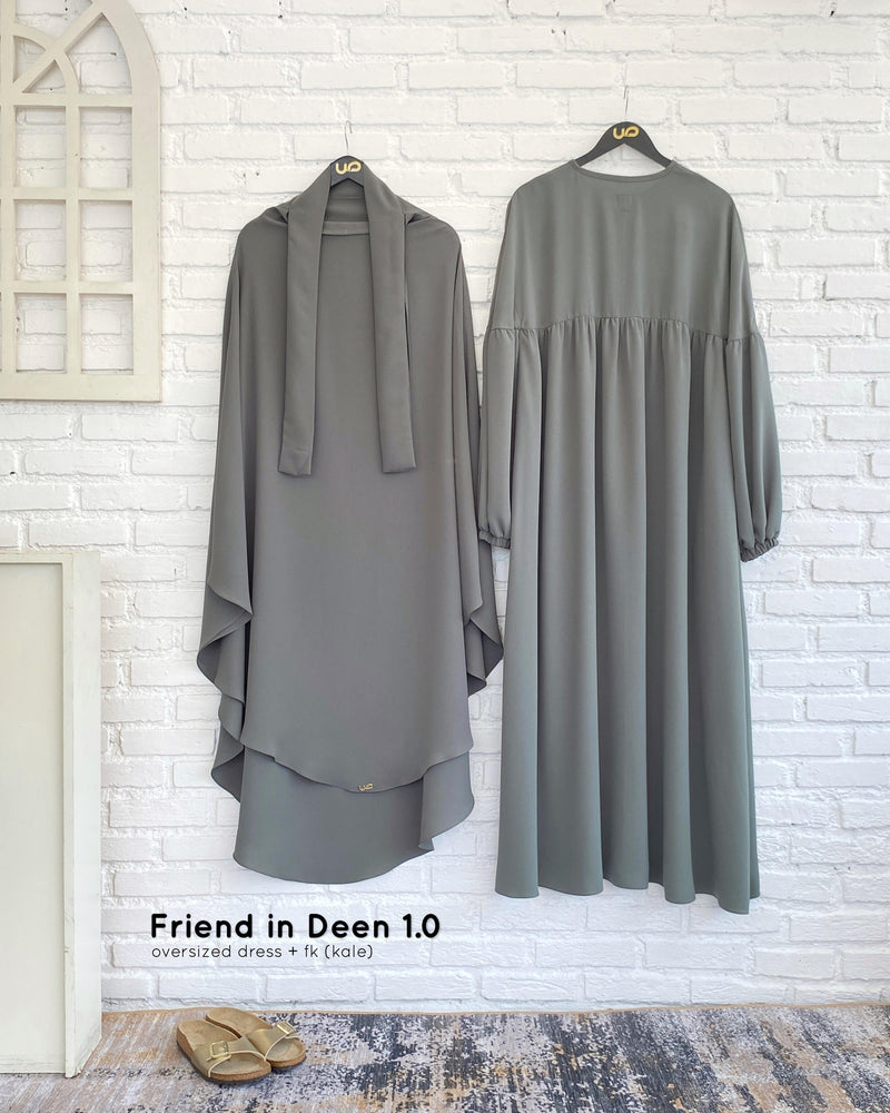 Friend in Deen 1.0 Safago Gold Gamis Kale (gamis only) - 20