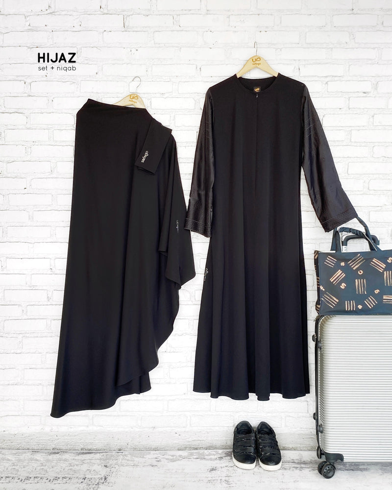 Hijaz Set Black (niqab dijual terpisah) - 20