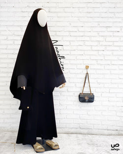 Naadhira Set Black (niqab dijual terpisah) - 20