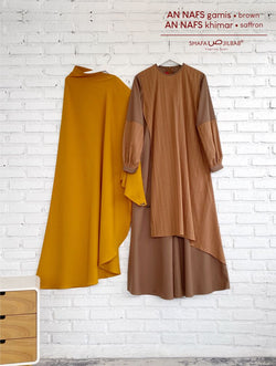 An Nafs Gamis Brown (gamis only) - 20