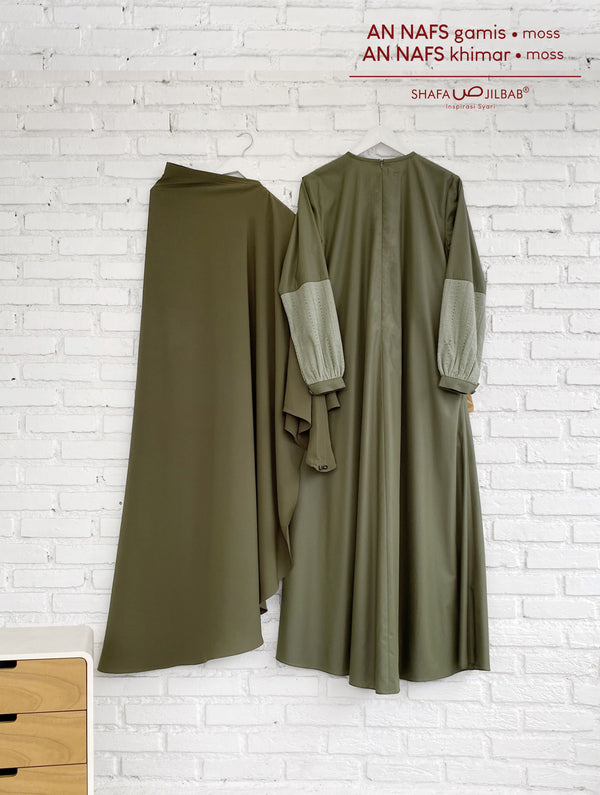 An Nafs Gamis Moss (gamis only) - 20