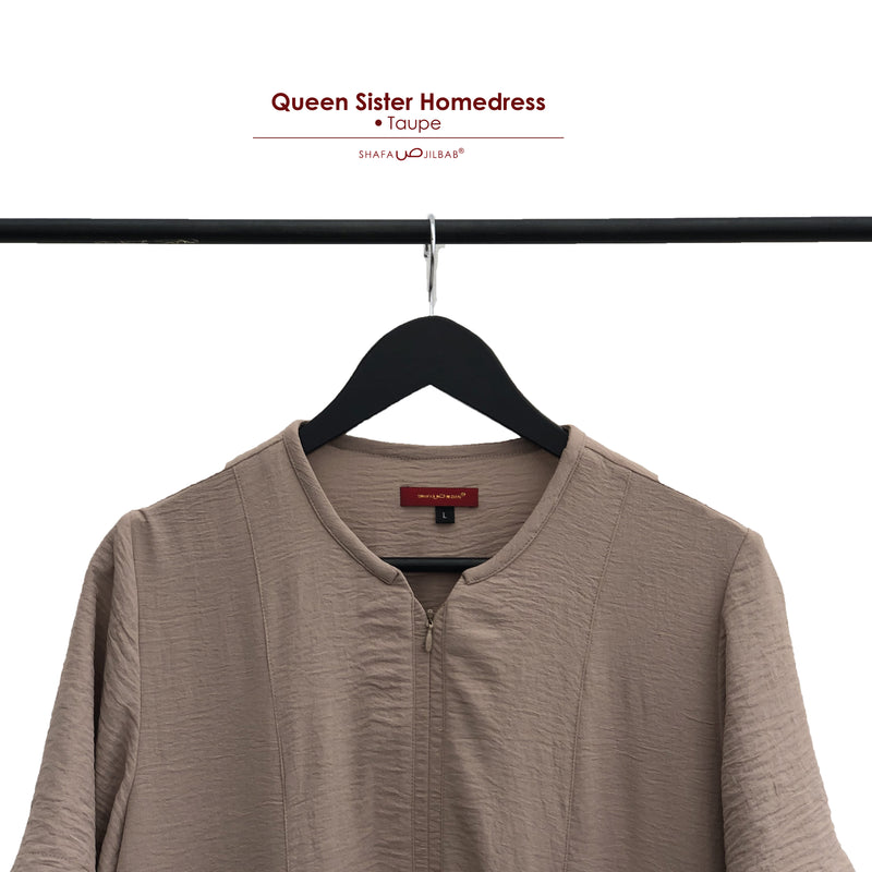 Queen Sister Homedress Taupe - 20