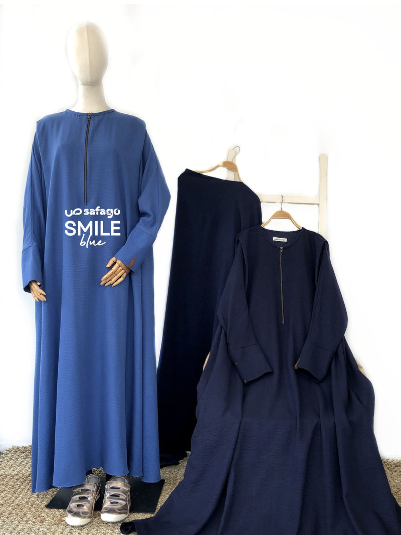 Smile Abaya Blue - 20
