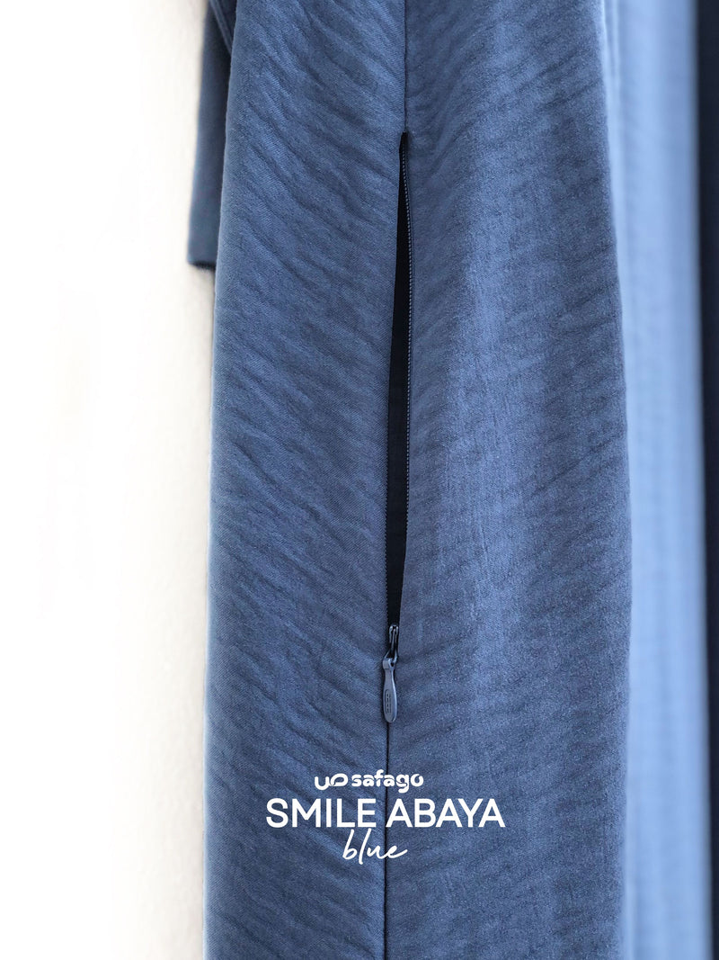 Smile Abaya Blue - 20