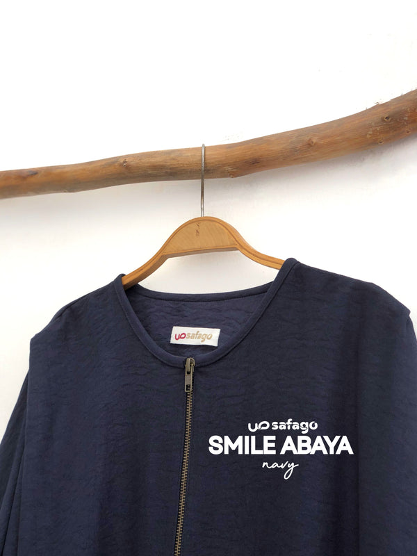 Smile Abaya Navy